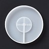 Flat Round LED Art Light Display Base DIY Silicone Molds DIY-C054-04-3