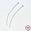 925 Sterling Silver Ball Head Pins STER-F018-03H-1