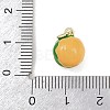 Brass Enamel Pendants KK-Z144-01G-03-3