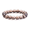 SUNNYCLUE  Natural Smoky Quartz Crystal  Round Beads Stretch Bracelets BJEW-PH0001-10mm-05-2
