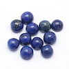 Natural Lapis Lazuli Cabochons X-G-P393-R11-4mm-1