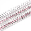 Iron Rhinestone Cup Chains CH-T006-04S-08-1