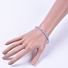 Natural Ang Stretch Bracelets BJEW-JB04556-06-3