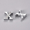 Alloy Slide Charms LS-PALLOY-WH0066-21X-1