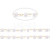 Handmade Acrylic Imitation Pearls Beaded Chains CHC-M021-11LG-2