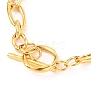 Unisex Vacuum Plating 304 Stainless Steel Figaro Chain Bracelets X-BJEW-H541-06A-G-2