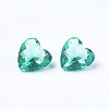 Cubic Zirconia Pointed Back Cabochons ZIRC-WH0001-C03-1