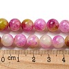 Natural Dyed Yellow Jade Beads Strands G-Q160-A01-01-6