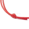 10Pcs Alloy Enamel Heart Braided Bead Bracelets Set BJEW-JB09740-01A-4