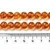 Resin Imitation Amber Beads Strands X-RESI-Z017-01B-4