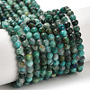 Natural Chrysocolla Beads Strands G-K373-B06-03-2