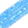 Transparent Glass Beads Strands EGLA-A044-T3mm-MB08-1