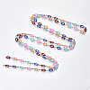 Brass Enamel Chains CHC-T012-24P-3