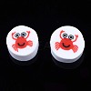 Handmade Polymer Clay Beads CLAY-N007-005-08-2