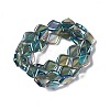 Electroplate Glass Beads Strands EGLA-L032-FR03-2
