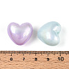 UV Plating Opaque Acrylic Beads SACR-T035-09M-3