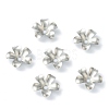 Non-Tarnish 304 Stainless Steel Bead Caps STAS-H149-25P-1