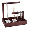 Wooden Jewelry Organizer Display Stands ODIS-WH0025-90-1