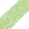 Electroplate Glass Beads Strands EGLA-A044-J2mm-A08-1