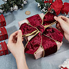 Polyester Velvet Ribbons SRIB-WH0011-356B-3