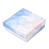 Gradient Color Square Cardboard Jewelry Boxes CBOX-A010-01B-03-2