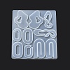 DIY Bohemian Style Irregualr Pendants Silicone Molds DIY-A039-03-4