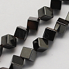 Non-magnetic Synthetic Hematite Beads Strands G-Q895-16-2