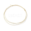 Round Textured Brass Wire CWIR-H002-02C-G-2