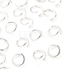 Brass Open Jump Rings KK-G604-08S-16-1