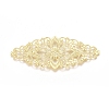 Brass Filigree Joiners KK-G368-01C-1