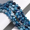 Natural Striped Agate/Banded Agate Beads AGAT-8D-8A-1