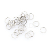 Tarnish Resistant 304 Stainless Steel Open Jump Rings STAS-J013-6x0.9mm-01-1
