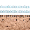 Glass Imitation Cat Eye Beads Strands GLAA-N075-01A-03-4