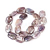 Natural Baroque Keshi Pearl Beads Strands PEAR-S020-K12-3