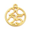 Rack Plating Alloy Pendants LS-PALLOY-S190-06G-02-1