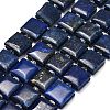 Dyed Natural Lapis Lazuli Beads Strands GG-F802-B14-01-2