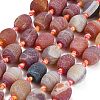 Dyed & Heated Natural Weathered Agate Beads Strands GG-CBAB9C6-E01-01-1