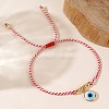 Bohemian Style Adjustable  Nylon Cord Braided Bracelets for Women Men PY6611-2