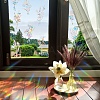 Flower Rainbow Prism Electrostatic Window Stickers PW-WG7E5CE-01-6