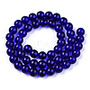 Transparent Glass Beads Strands GLAA-T032-T10mm-15-2