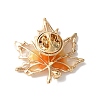 Maple Leaf Enamel Pin JEWB-A010-01B-2