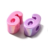 UV Plating Opaque Acrylic Beads SACR-Z007-02G-2