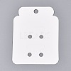 Cardboard Paper Jewelry Display Cards for Hair Ties Storage CDIS-N004-17-2