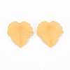 Autumn Theme Transparent Frosted Acrylic Pendants PAF002Y-9-2