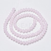 Glass Beads Strands EGLA-A034-J1mm-D02-2
