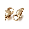 Brass Lobster Claw Clasps KK-CBA4292-09G-2