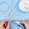 50Pcs Clear Cubic Zirconia Charms KK-PH0010-33-3