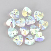 Glass Rhinestone Charms RGLA-T148-15A-1