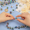 CHGCRAFT 60Pcs 10 Styles Acrylic Beads MACR-CA0001-39-5