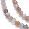 Natural Multi-Moonstone Beads Strands G-I279-E13-02-3